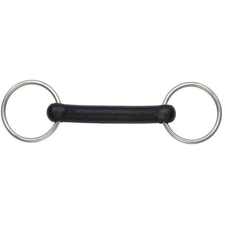 Shires Flexible Rubber Mouth Snaffle