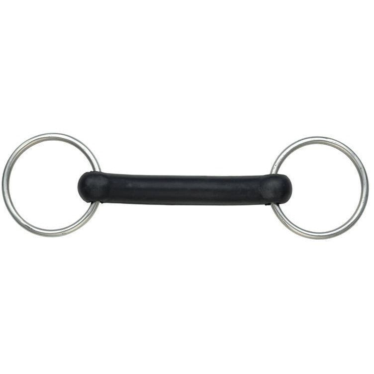 Flexible Rubber Mouth Snaffle