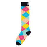 Dublin Single Pack Socks #colour_argyle-rainbow