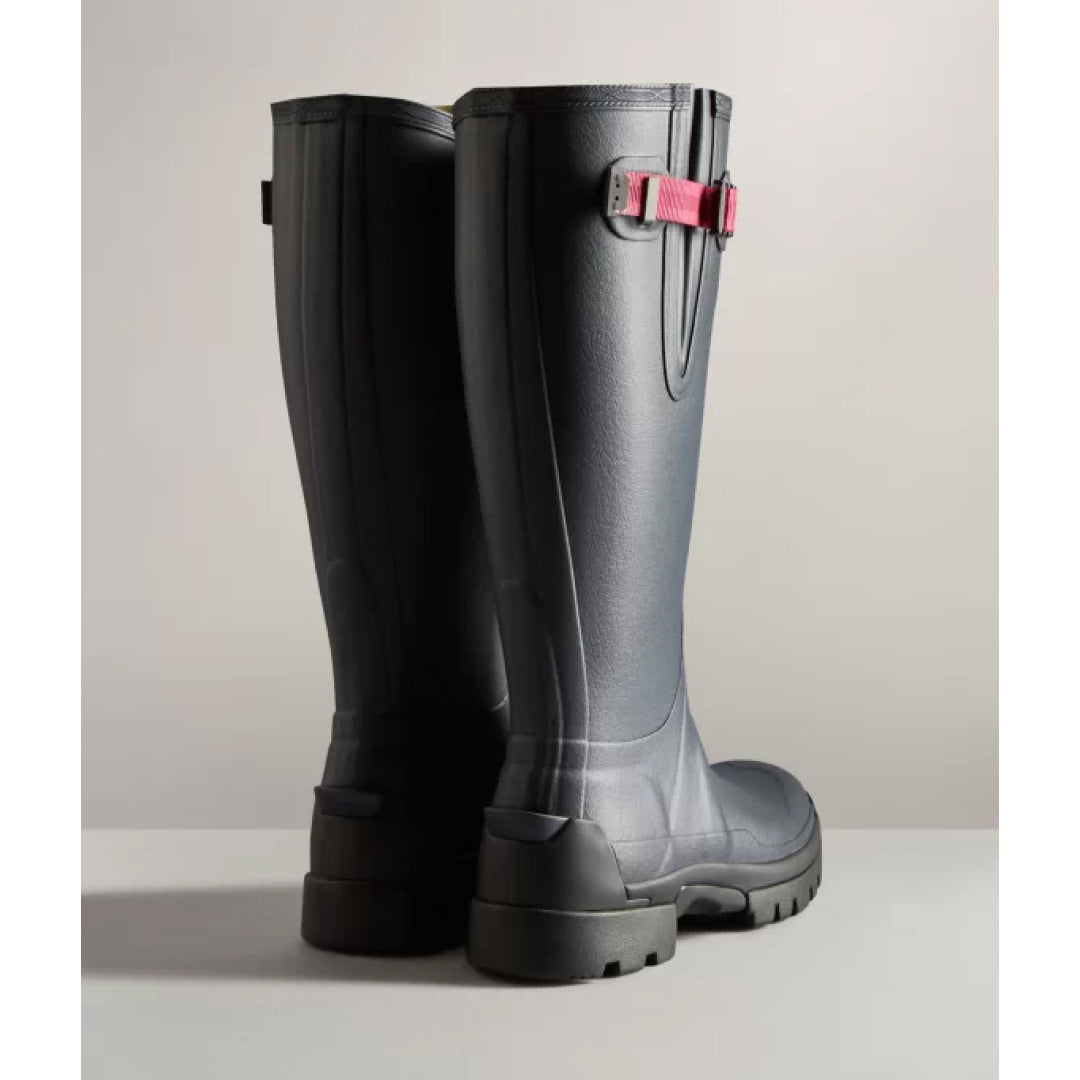 Hunter Ladies Balmoral Adjustable Neoprene Lined Wellington Boots GS Equestrian