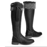 Tredstep Ireland Shannon H20 Fur Country Boots #colour_black