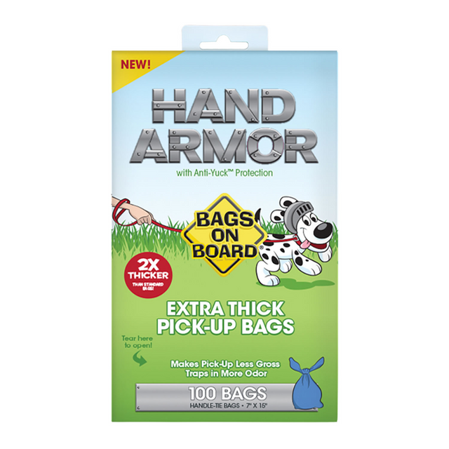 Bags on Board Hand Armour 2x Extra Thick Pick-Up Bags #size_100-pack