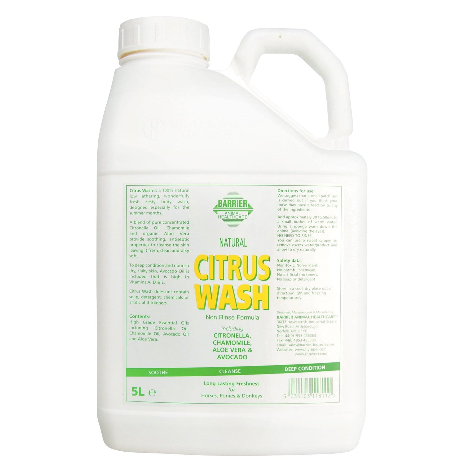 Barrier Citrus Wash #size_5l