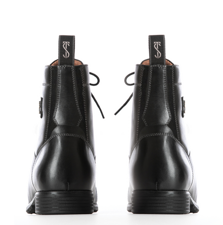 Tredstep Ireland Donatello Front Lace Paddock Boots #colour_black