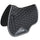 Shires Performance Euro Cut Luxe Saddlecloth #colour_black