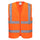 Portwest Hi-Vis Zipped Vest #colour_orange
