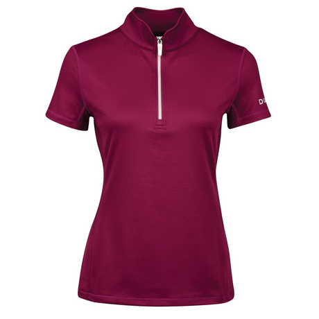 Dublin Kylee Short Sleeve Shirt II #colour_deep-crimson-red