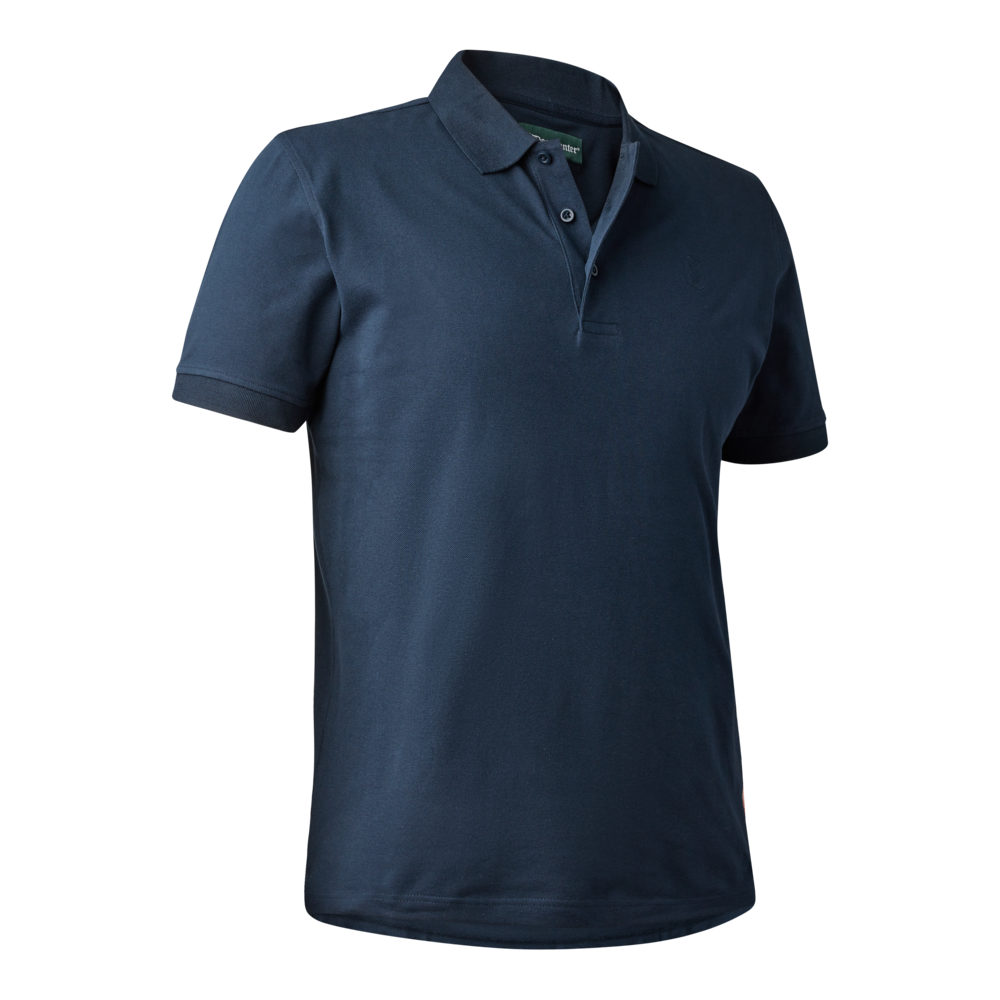 Deerhunter Harris Men's Polo Shirt #colour_dark-blue