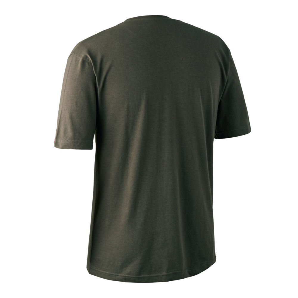 Deerhunter Men's Deerhunter Logo T-Shirt #colour_bark-green