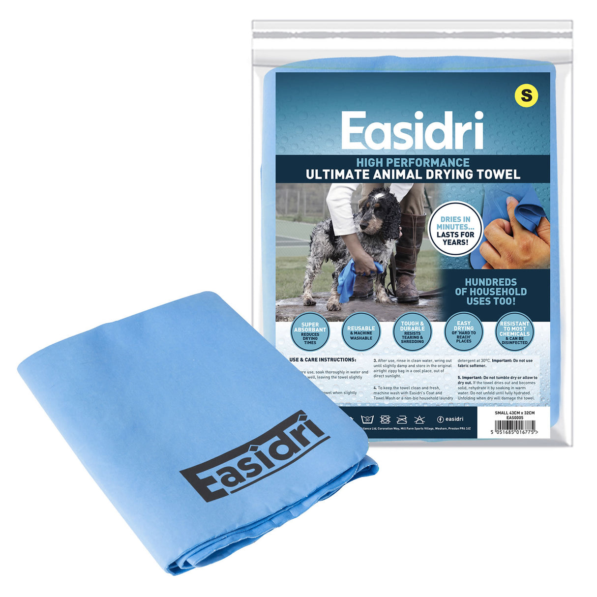 EASIDRI Pet/Equestrian Towel