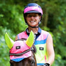 Equisafety High Visibility Hatband #colour_pink
