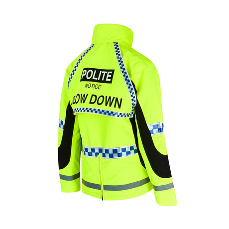 Equisafety Children's Polite Winter Inverno Riding Jacket #colour_yellow