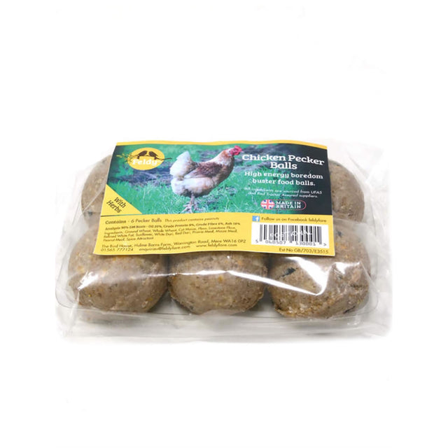 Feldy Chicken Pecker Balls Original #size_6-packet