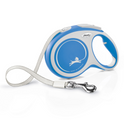 Flexi New Comfort Tape Dog Lead #colour_blue