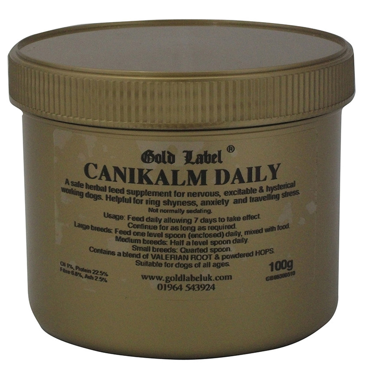 CaniKalm Quotidien Gold Label