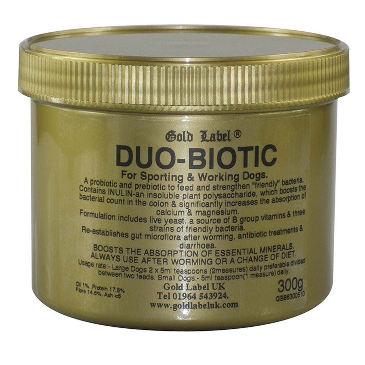 Duo-biotique canin Gold Label