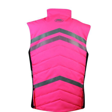 Weatherbeeta Reflective Quilted Gilet #colour_pink