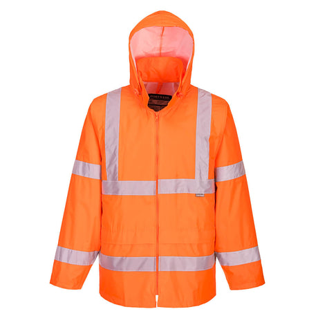 Portwest Hi-Vis Rain Jacket #colour_orange