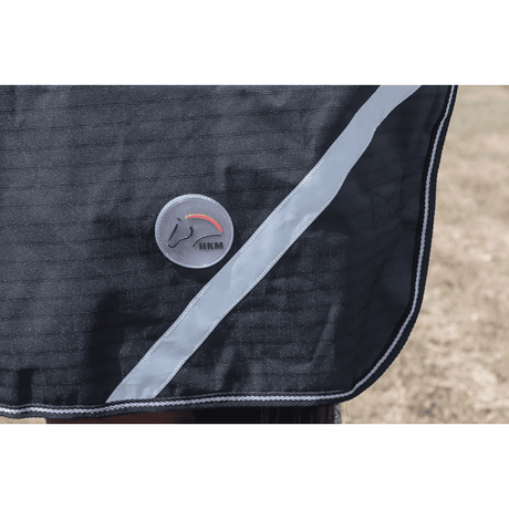 HKM Innsbruck Highneck Rug -1200D, 400g Filling #colour_black