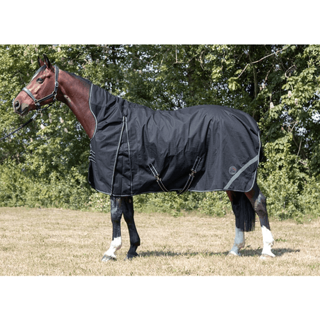 HKM Innsbruck fleece Lining Highneck Rug 1200D #colour_black