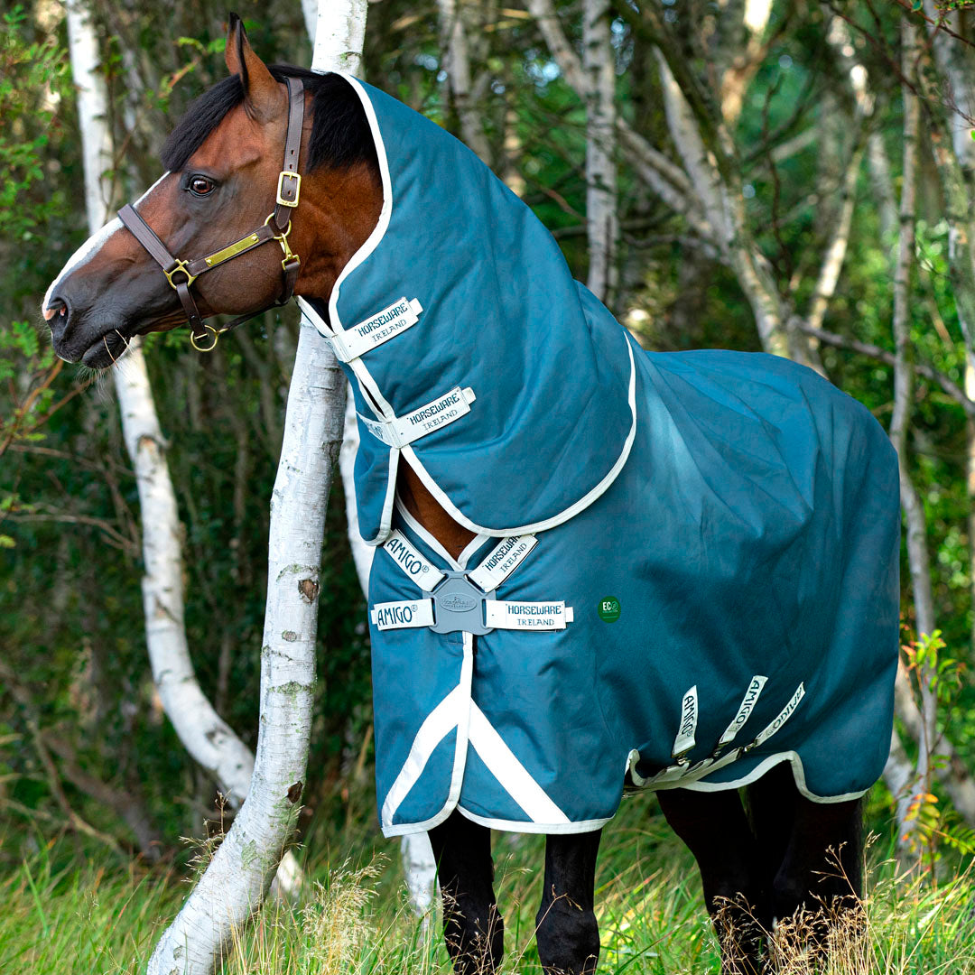 Horseware Ireland Amigo AmECO Bravo 12 Plus 100g Turnout Rug