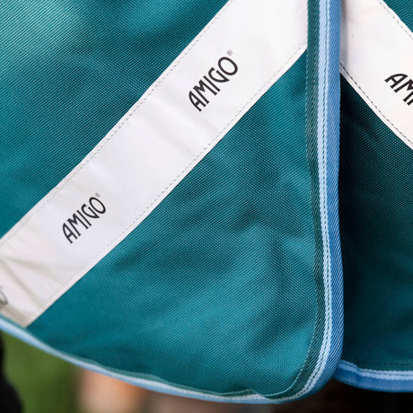 Horseware Ireland Amigo Bravo 12 Plus 400g Heavy Turnout Rug #colour_storm-green-turquoise-aqua