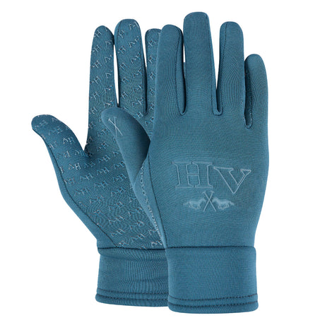 HV Polo Winter Riding Gloves #colour_deep-sea-blue