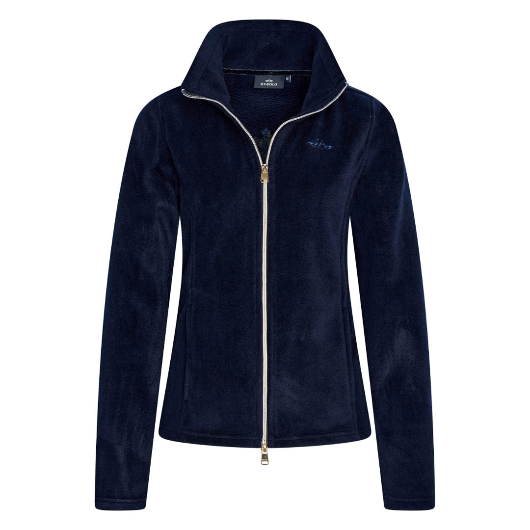 HV Polo Marilyn Ladies Soft Fleece Jacket #colour_navy