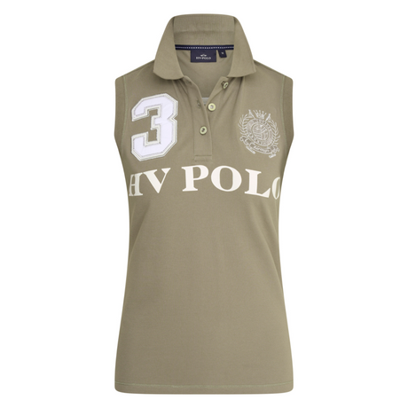 HV Polo Favouritas Sleeveless Polo Shirt #colour_oil-green