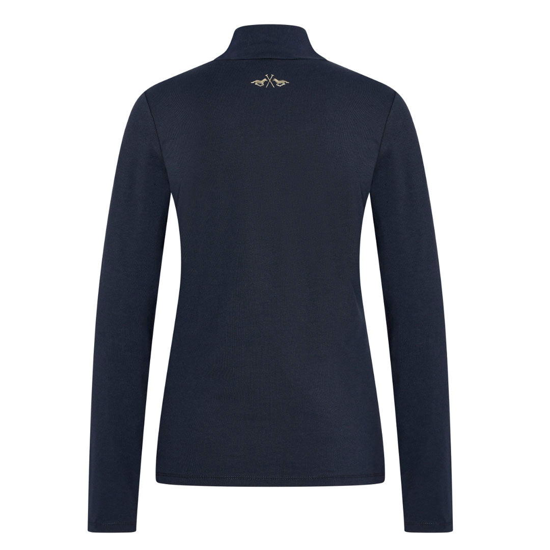 HV Polo Lindsey Ladies Long Sleeve Base Layer #colour_navy