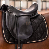 HV Polo Lauren Dressage Saddle Pad #colour_black