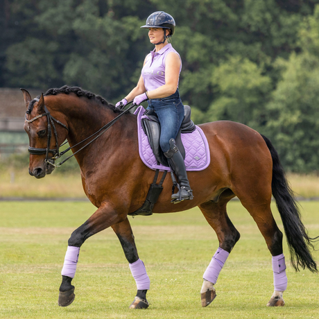 HV Polo Classic Dressage Saddle Pad Classic #colour_violet