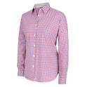 Hoggs of Fife Becky II Ladies Cotton Shirt #colour_violet-cerise