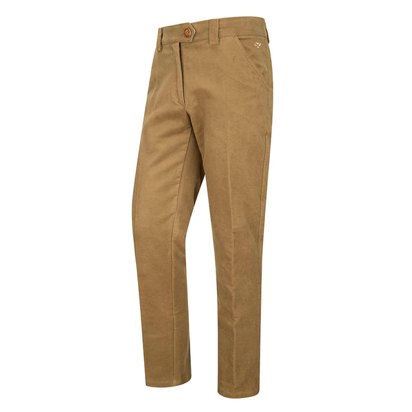 Hoggs of Fife Burgundy Moleskin Trousers | Sue Ryder