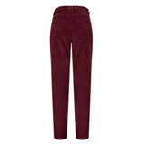 Hoggs of Fife Ceres Ladies Stretch Cord Jeans #colour_merlot