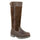 Hoggs of Fife Cleveland II Ladies Country Boots #colour_dark-brown