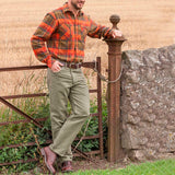Hoggs of Fife Men's Moleskin Jeans #colour_lovat