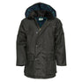 Hoggs of Fife Men's Padded Wax Jacket #colour_brown