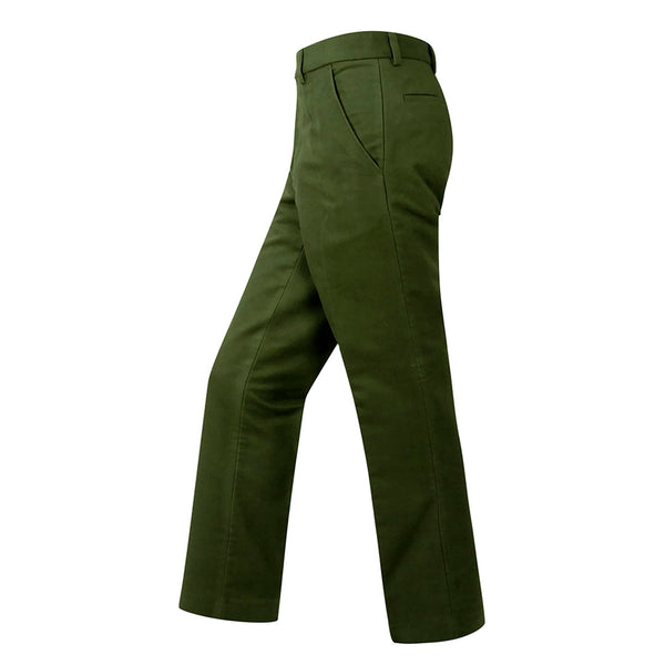 Barbour Traditional Fit Moleskin Trousers in Lovat | Endource