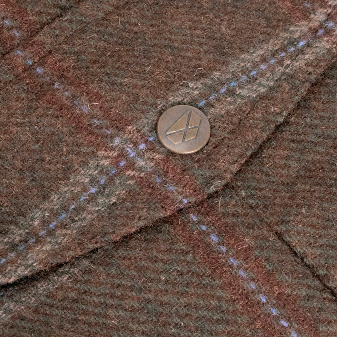Hoggs of Fife Musselburgh Ladies Tweed Field Coat #colour_bracken-tweed