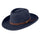 Hoggs of Fife Perth Unisex Crushable Felt Hat #colour_navy