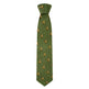 Hoggs of Fife Silk Country Tie #colour_flying-pheasant-green