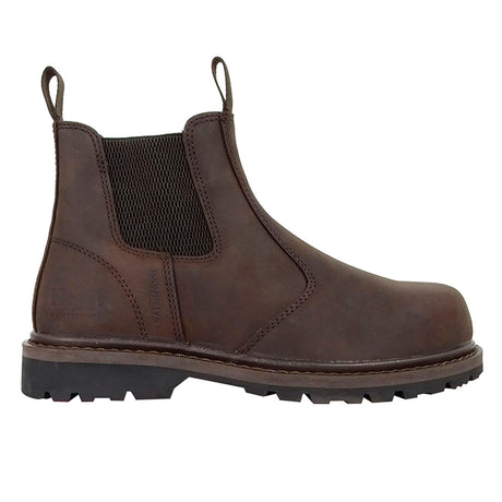 Hoggs of Fife Zeus Safety Dealer Boots #colour_crazy-horse-brown