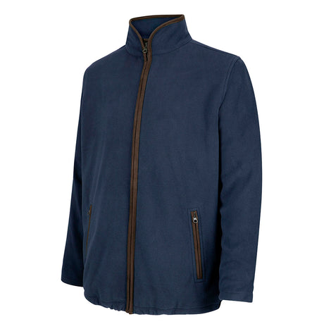 Hoggs of Fife Woodhall Men's Fleece Jacket #colour_navy