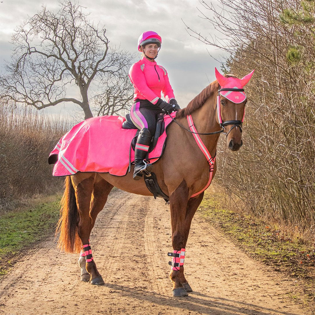 Hy Equestrian Damen-Reitstrumpfhose mit Reflektor – GS Equestrian