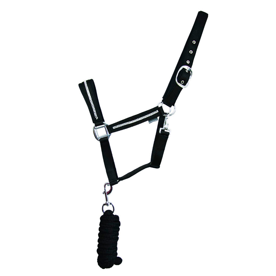 Hy Equestrian Sparkling Head Collar Lead Rope Set – GS Equestrian