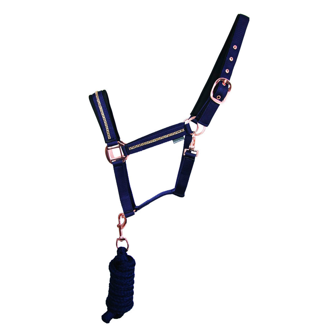 Hy Equestrian Sparkling Head Collar & Lead Rope Set – GS Equestrian