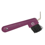 Imperial Riding Hoof Pick With Brush #colour_dark-flower