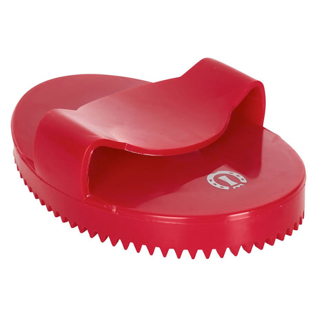 Imperial Riding Soft Curry Comb #colour_tango-red