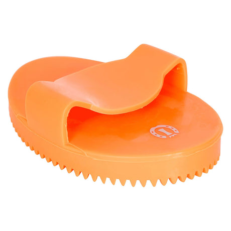 Imperial Riding Soft Curry Comb #colour_neon-orange